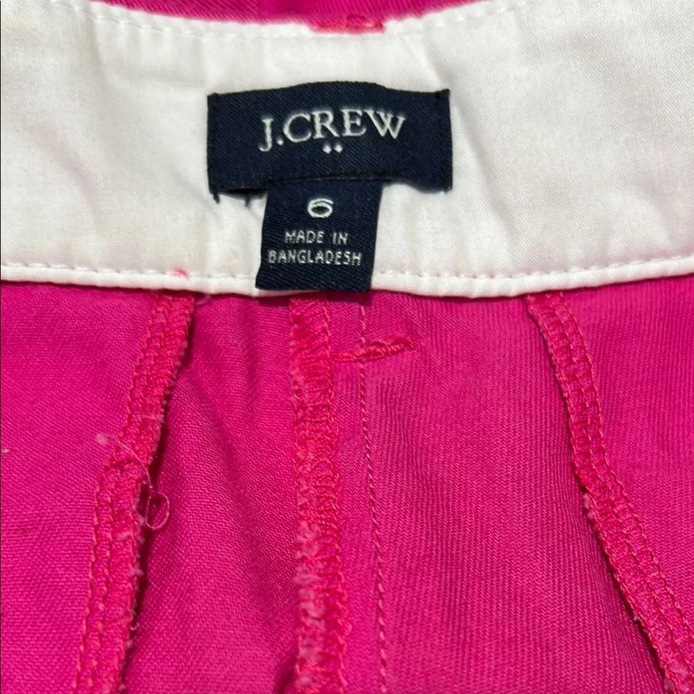 J.Crew  Pink Shorts size 6 GUC
